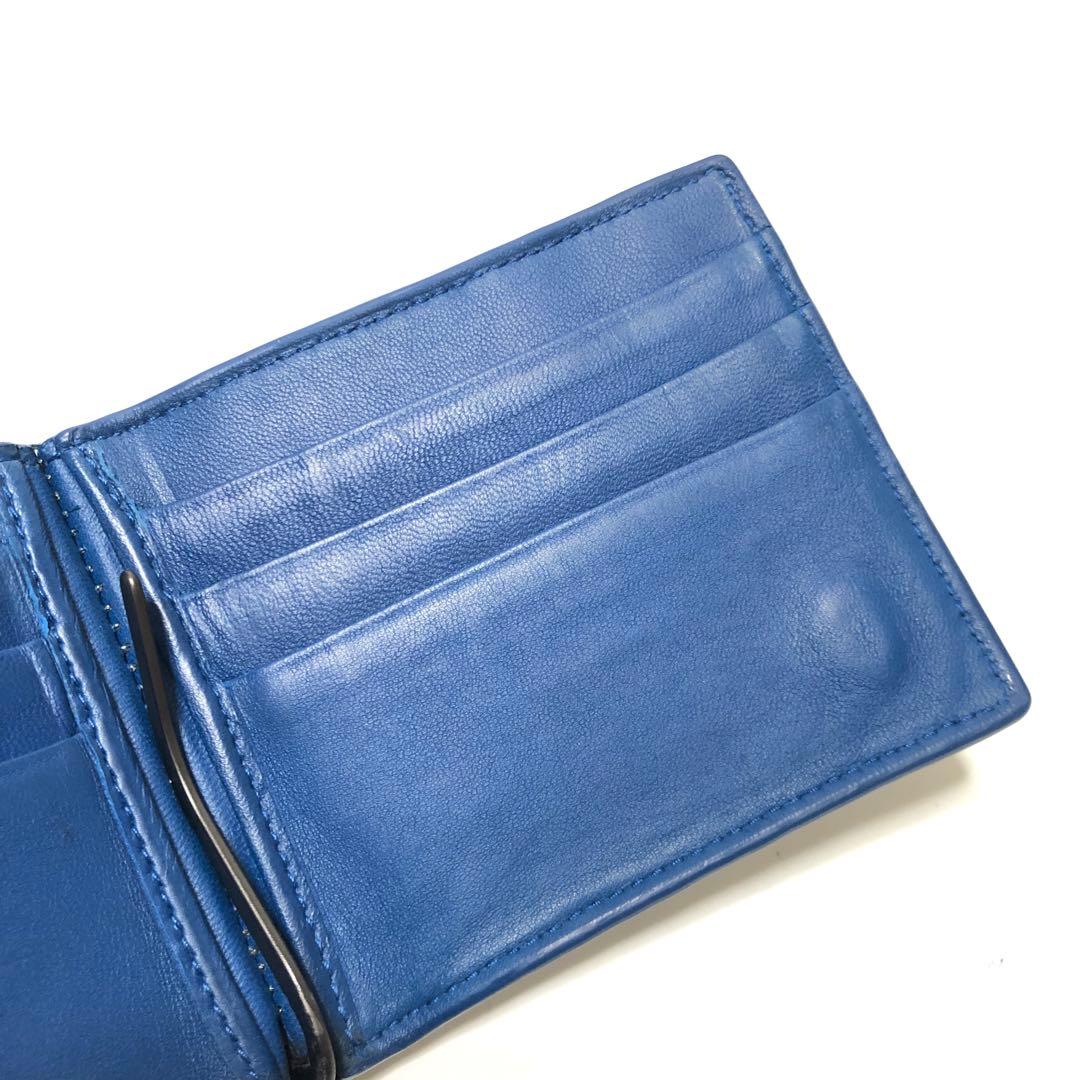 【美品】BOTTEGAVENETA ボッテガ　イントレチャート　マネークリップ
