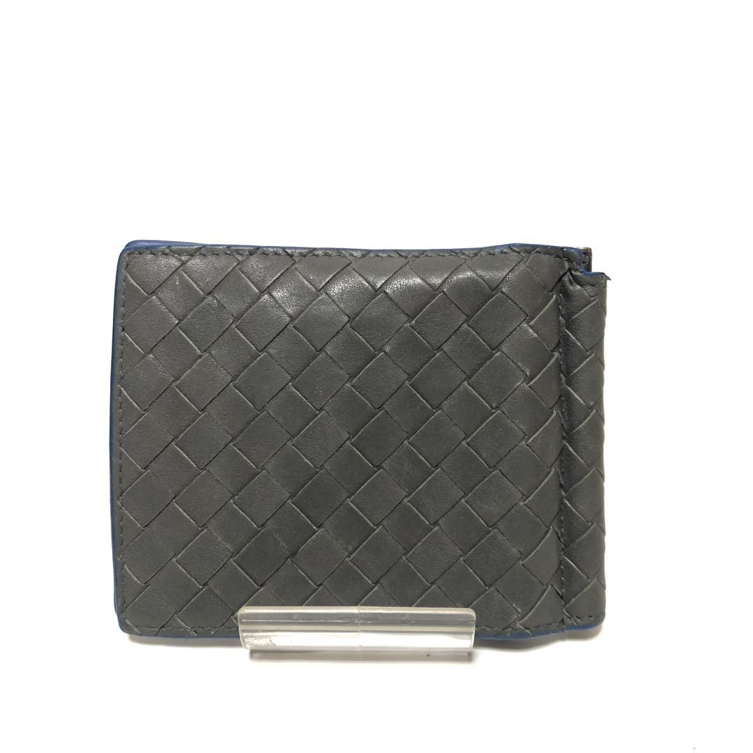 【美品】BOTTEGAVENETA ボッテガ　イントレチャート　マネークリップ