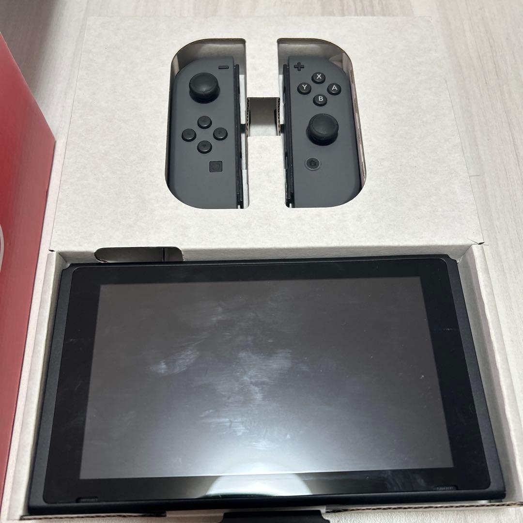 Nintendo Switch グレー本体セット　付属品付き