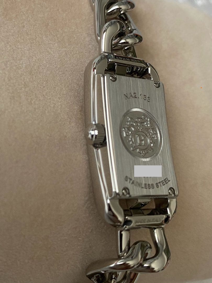 【専用】エルメス腕時計ナンタケットPM 29 mm ダイヤモンド　ステンレス新品