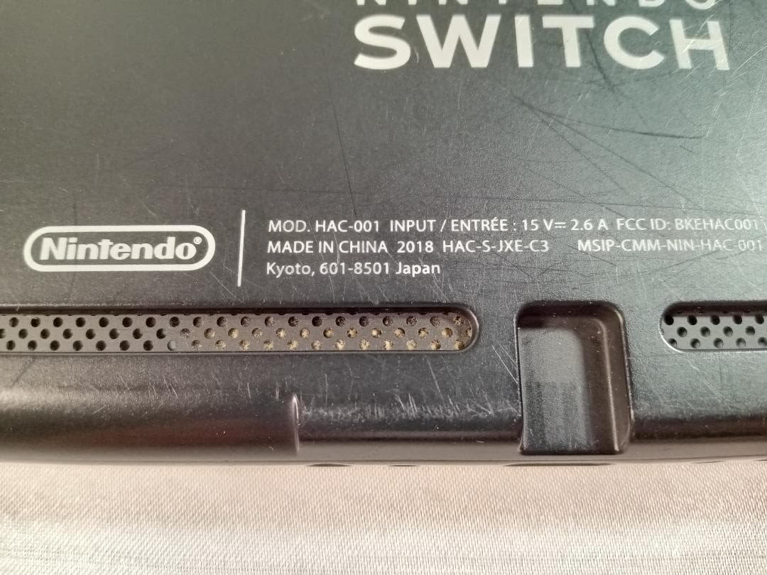 Nintendo Switch スイッチ 本体 旧型 2018年モデル 本体のみ