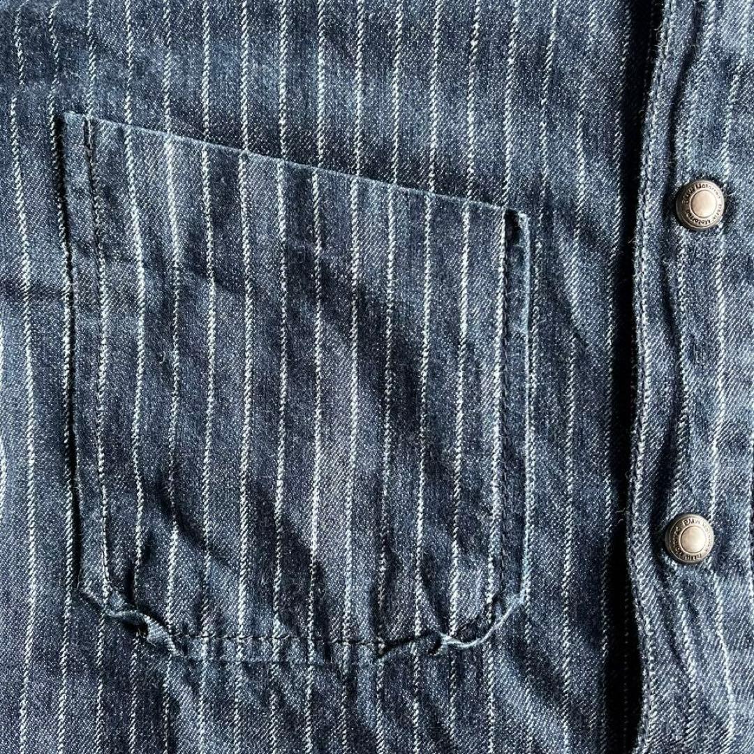  Motorrad 純正 デニムシャツ 厚手 海外サイズＭ（日本Ｌ相当）