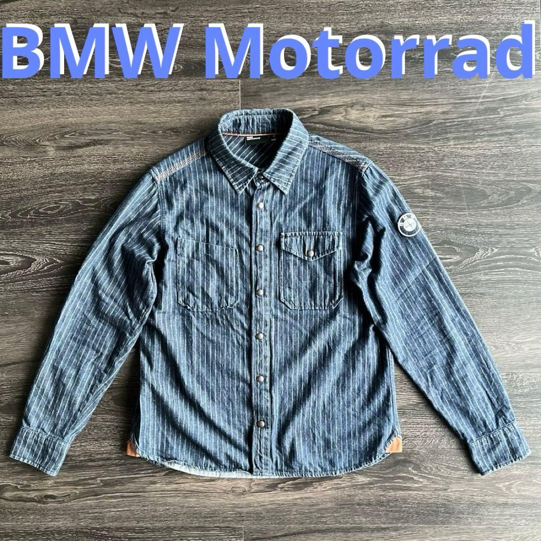  Motorrad 純正 デニムシャツ 厚手 海外サイズＭ（日本Ｌ相当）