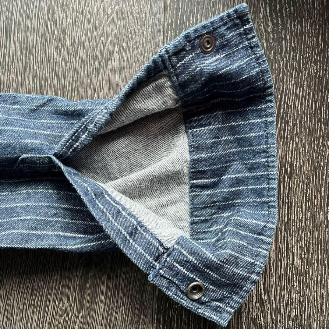  Motorrad 純正 デニムシャツ 厚手 海外サイズＭ（日本Ｌ相当）