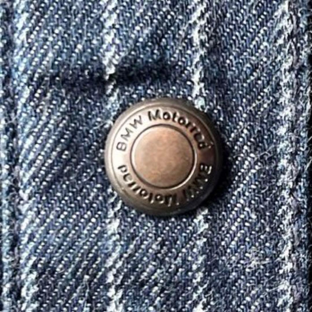  Motorrad 純正 デニムシャツ 厚手 海外サイズＭ（日本Ｌ相当）