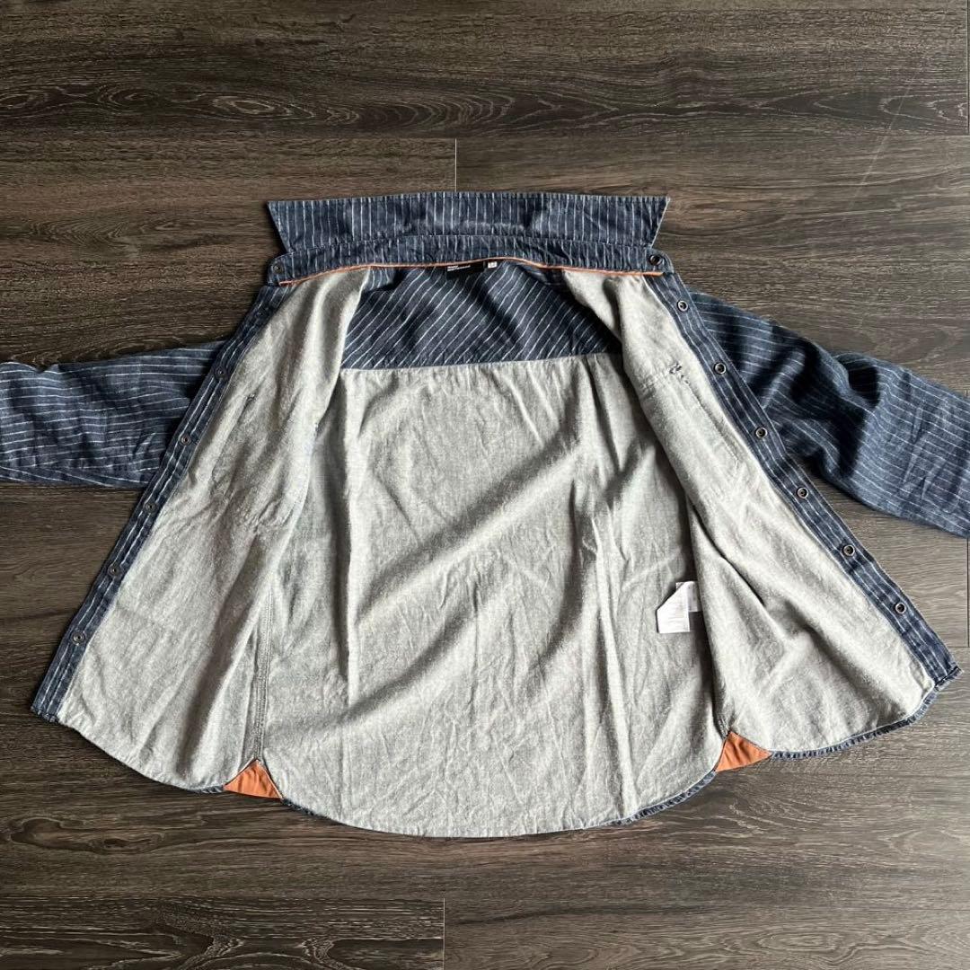  Motorrad 純正 デニムシャツ 厚手 海外サイズＭ（日本Ｌ相当）