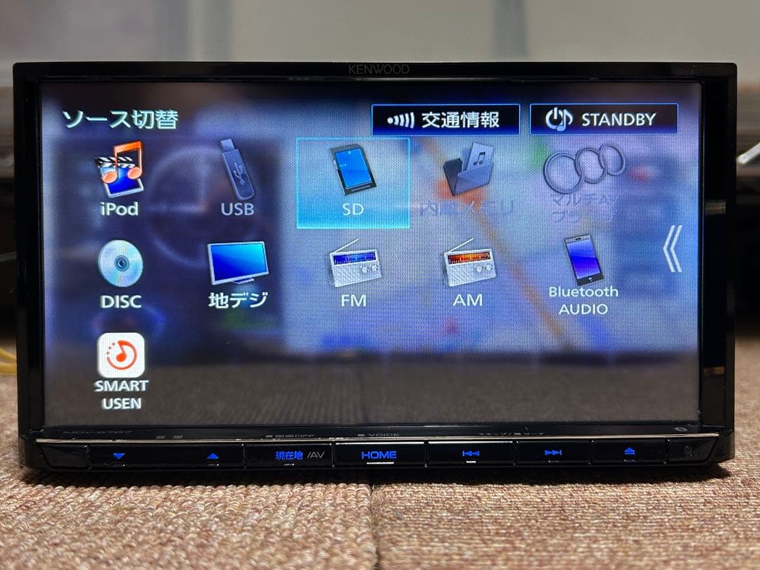 J*k様 最新地図更新済 KENWOOD MDV-S707 Bluetooth