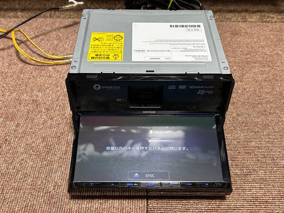 J*k様 最新地図更新済 KENWOOD MDV-S707 Bluetooth