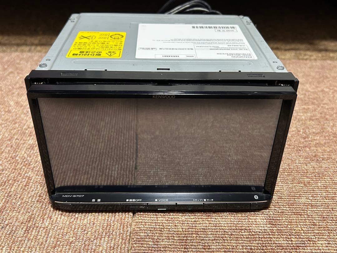 J*k様 最新地図更新済 KENWOOD MDV-S707 Bluetooth