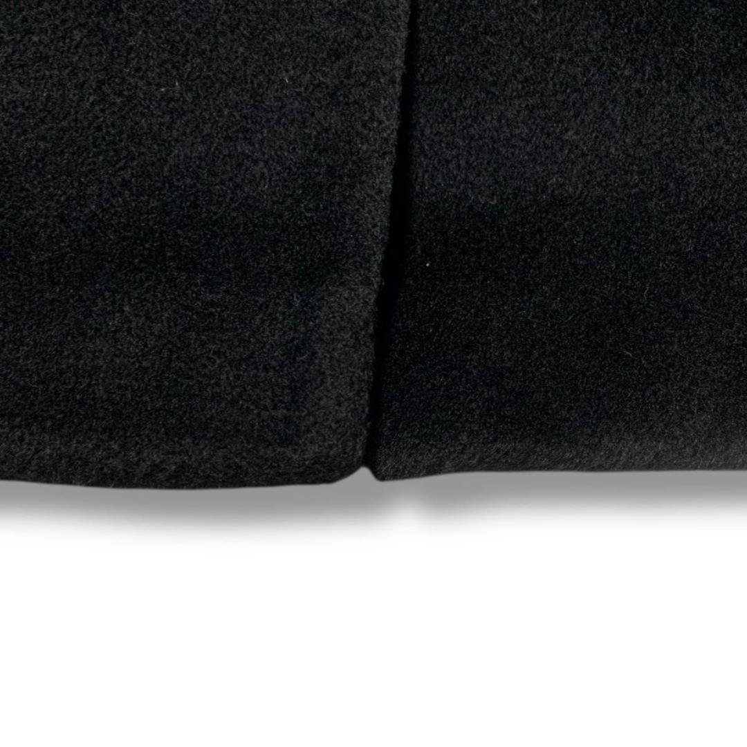 美品 Lサイズ マックスマーラ ロングコート カシミヤ 白タグ 女優襟 黒☆