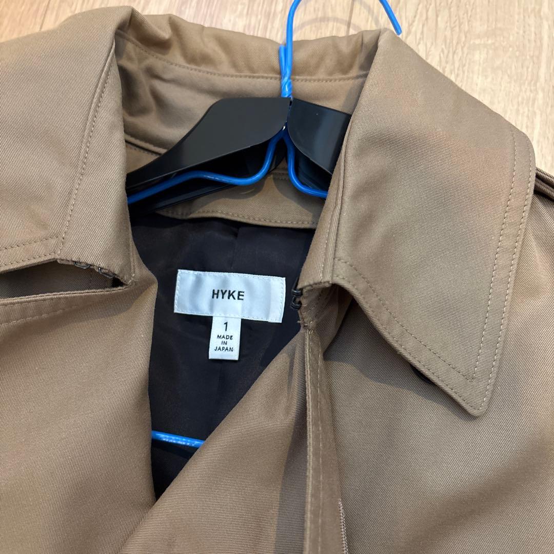 と*も様 ハイク　Hyke トレンチコート　サイズ１　ライナー付き