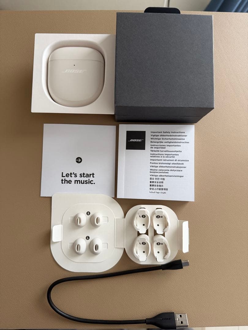 BOSE ワイヤレスイヤホン ホワイト