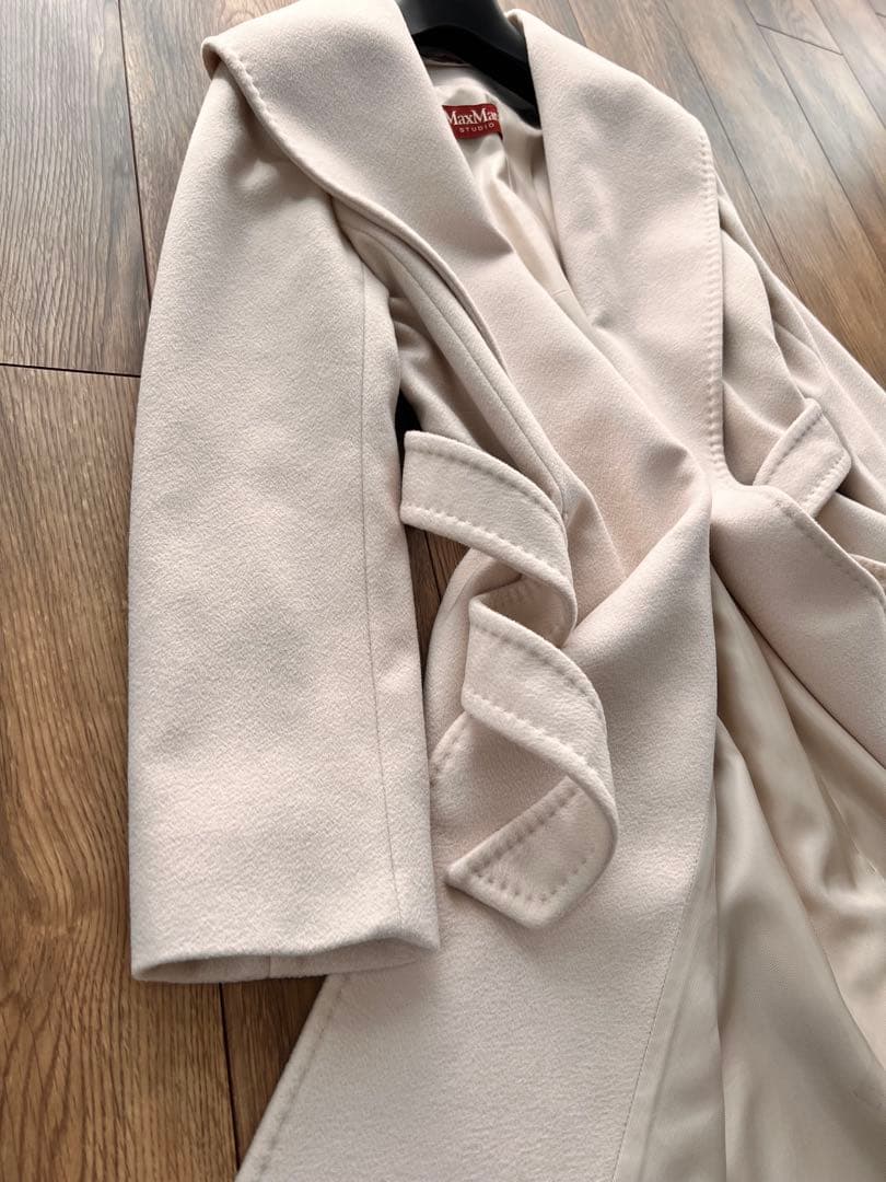 新品同様　マックスマーラ　STUDIO ガウンコート　36 38