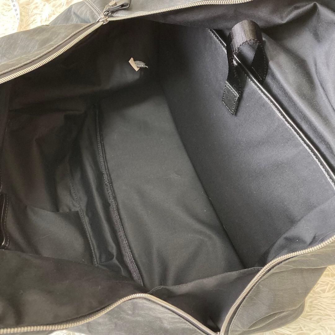 DIESEL✨2way キャンバス&レザー　ボストンバッグ　旅行カバン　大容量