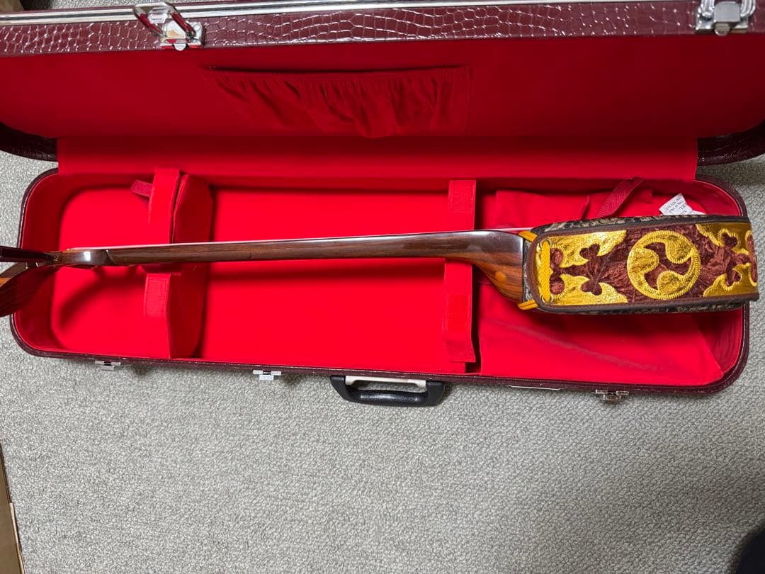 三線 人工皮 ハードケースセット