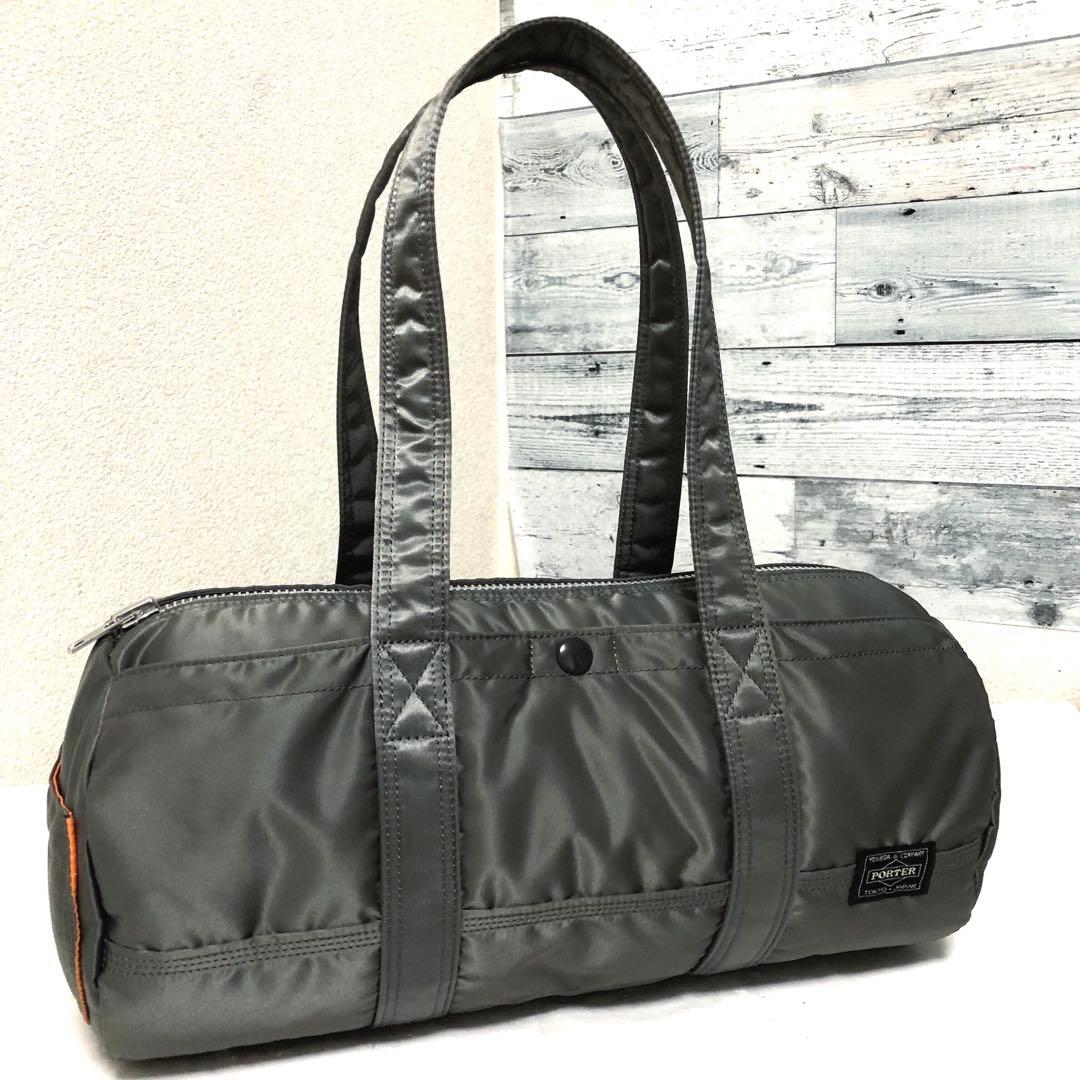 新品同様✨激レア ポーター タンカー ミニボストンバッグL グレー 吉田カバン