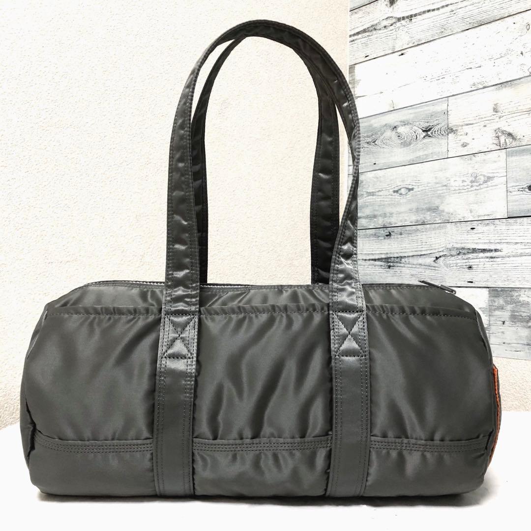 新品同様✨激レア ポーター タンカー ミニボストンバッグL グレー 吉田カバン