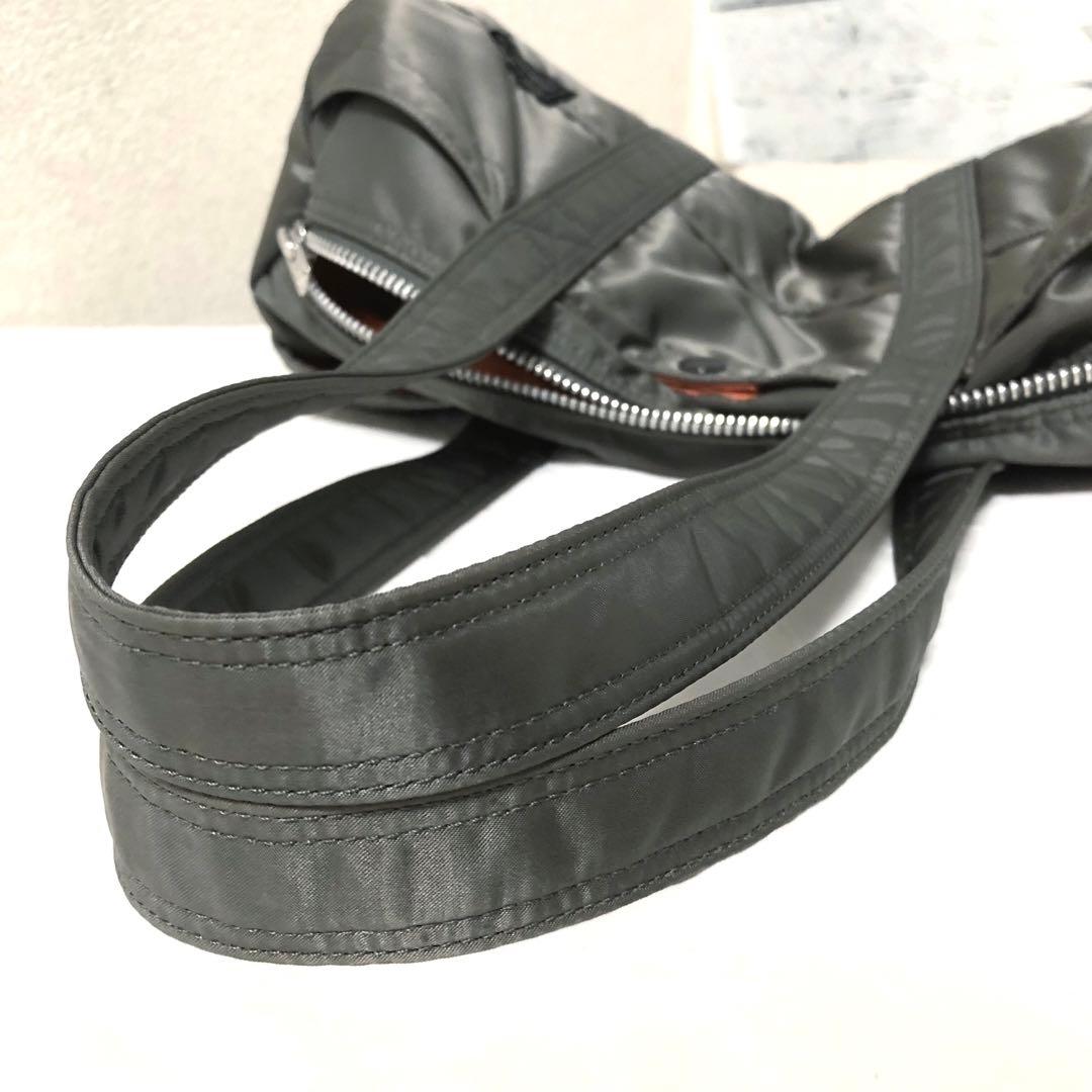 新品同様✨激レア ポーター タンカー ミニボストンバッグL グレー 吉田カバン