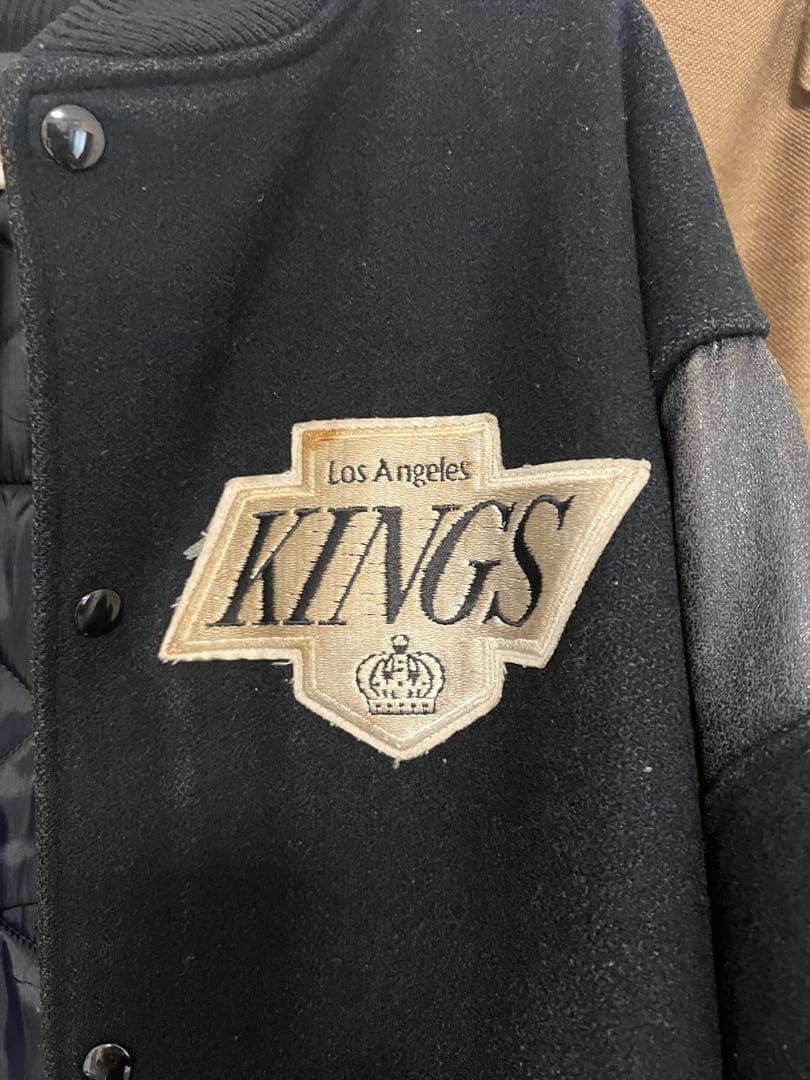 Los Angeles Kings スタジャン ブラック