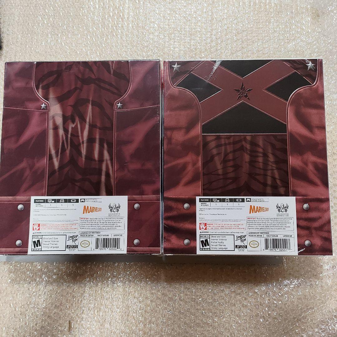 ノーモアヒーローズ1&2 海外限定版　Nintendo Switch