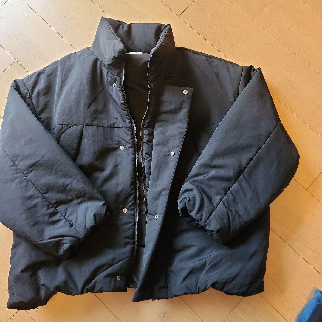 新品同様BEAUTY&YOUTH ブラックパファージャケット