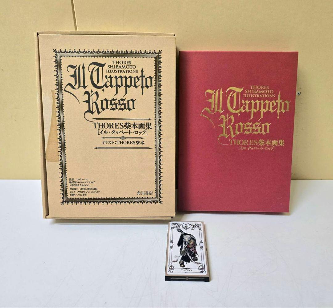 325 THORES 柴本画集 イル・タッペート・ロッソ 角川書店