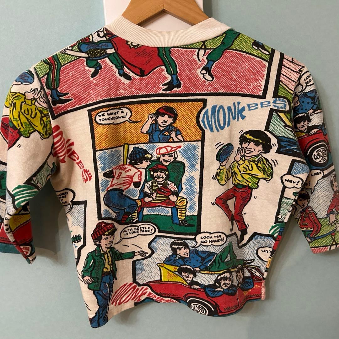 ビンテージ60sモンキーズ染み込みスウェット