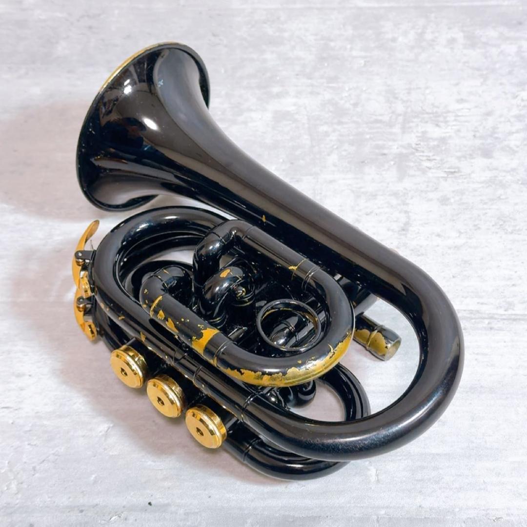 J.Michael マイケル　ポケットトランペット本体 ブラック 黒