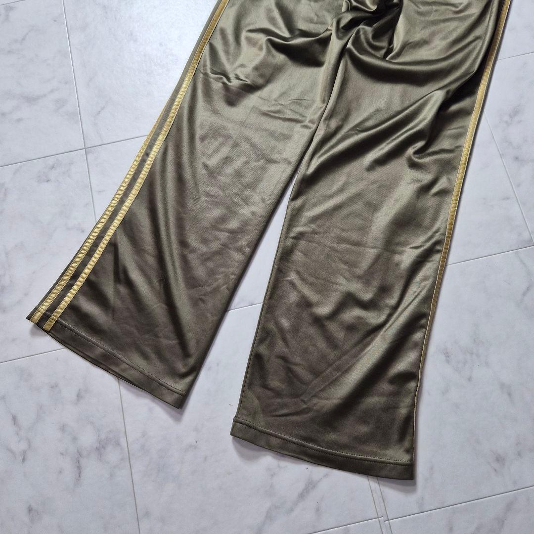 adidas コーティングジャージ セットアップ カーキ L