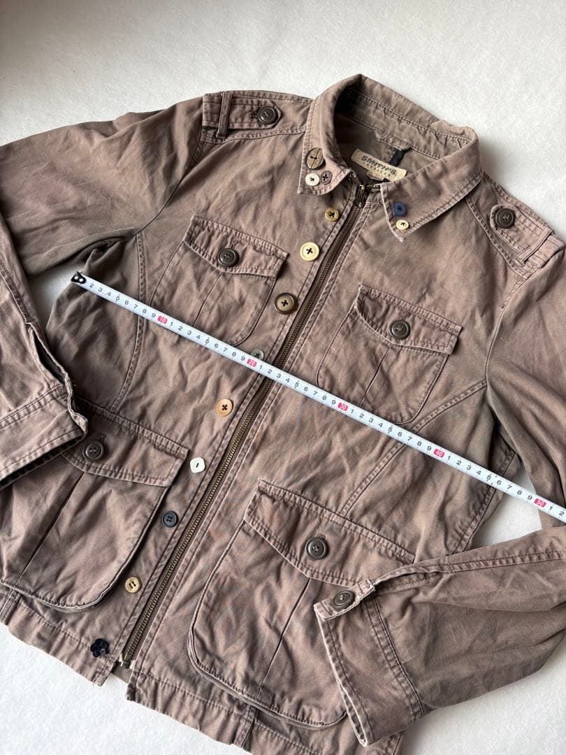 y2k ミニタリージャケット ボタン NANA 平成ギャル フェアリーグランジ