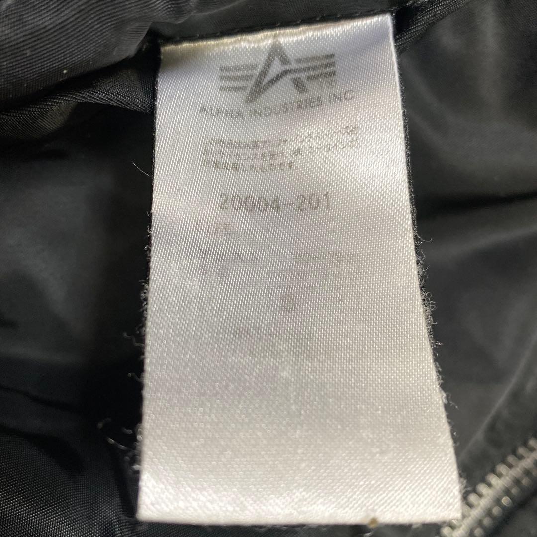 ALPHA アルファインダストリーズ MA-1 フライトジャケット Sサイズ 黒