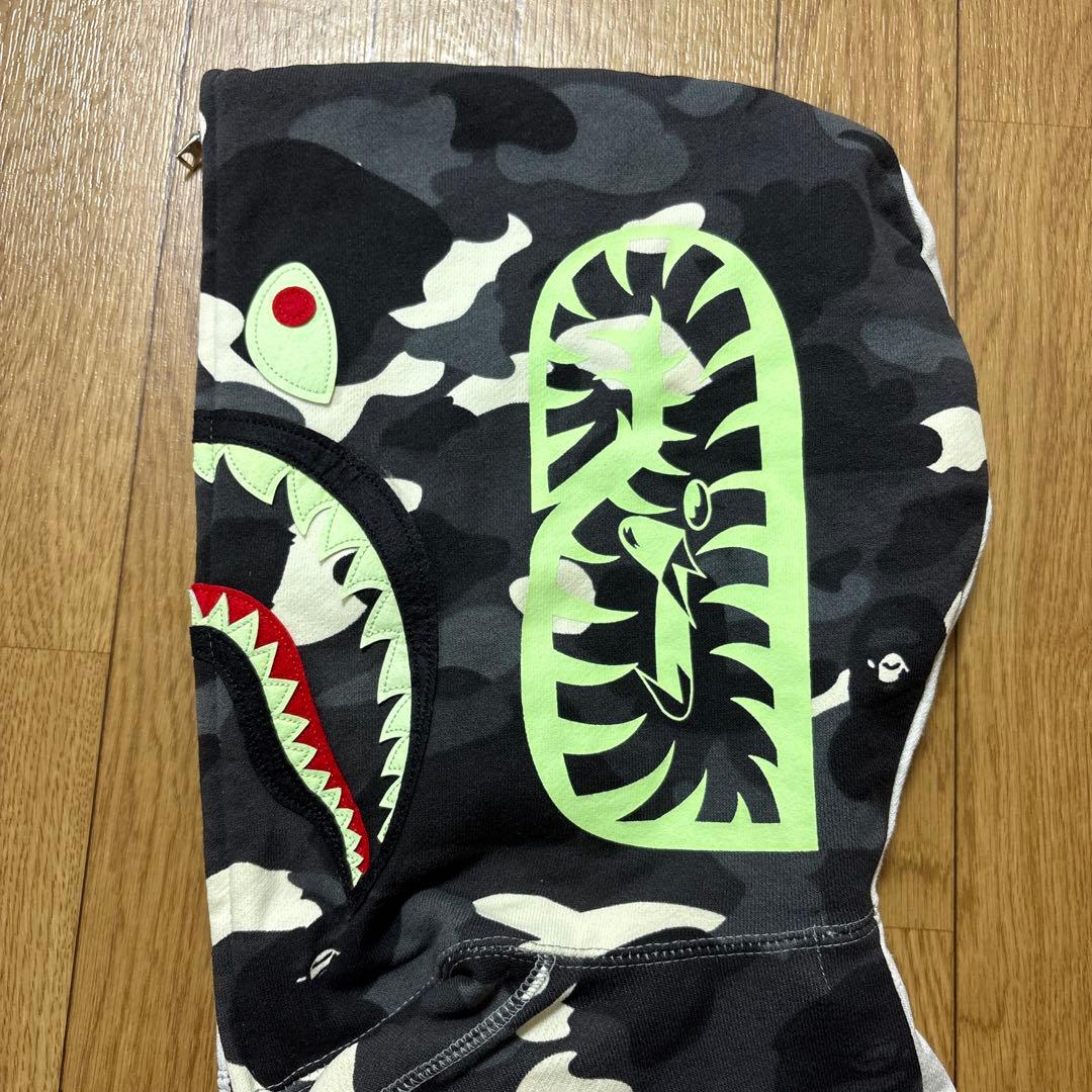 Bape shark city camo Hoodie シャーク パーカー
