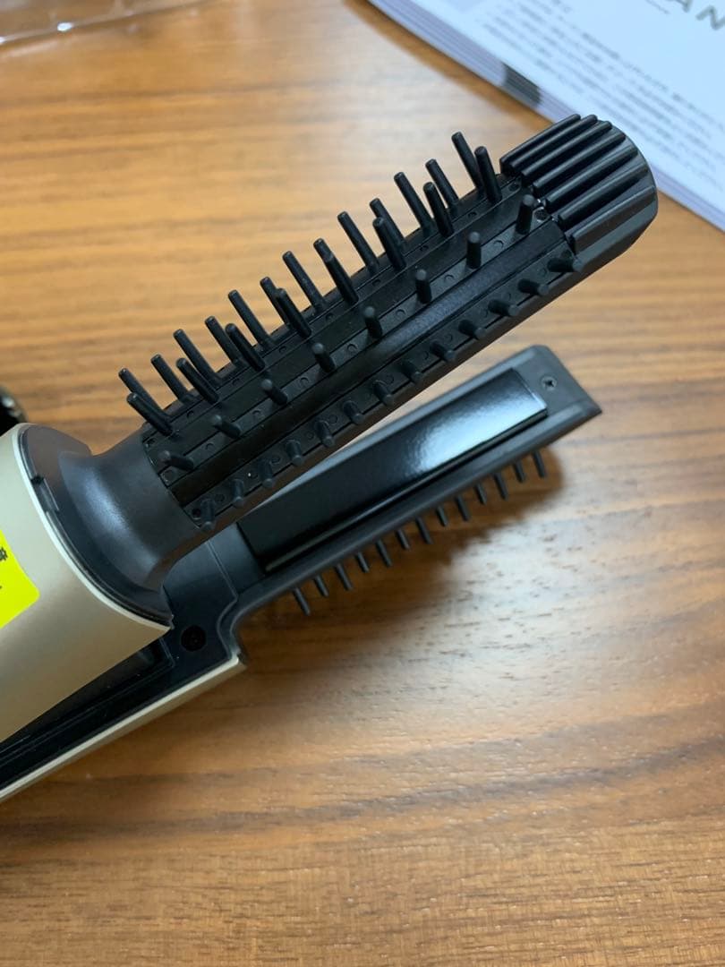 YA-MAN コンパクトヘアアイロン シルバー USBケーブル付