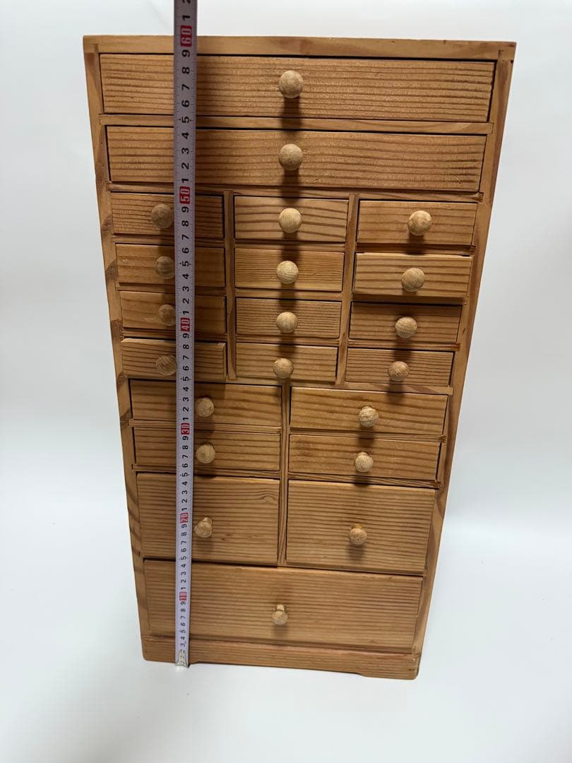 木製　引き出し収納家具　引き出し　アンティーク　レトロ　古道具