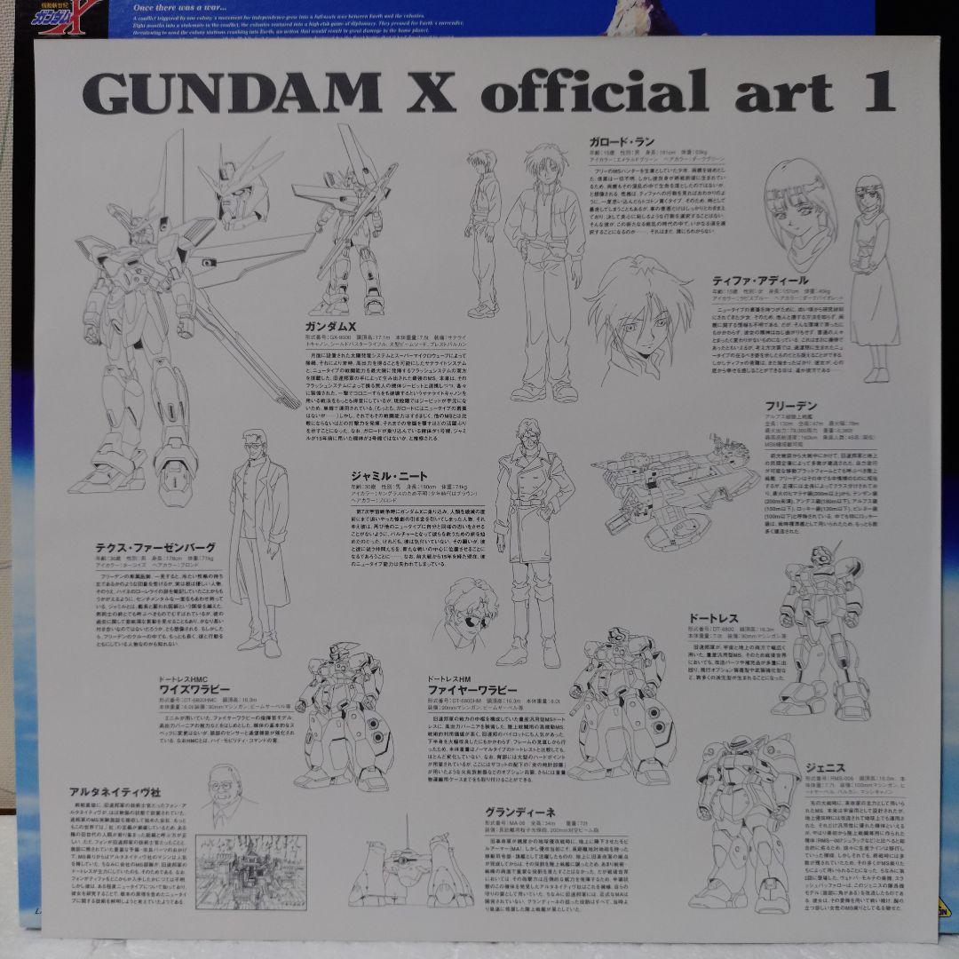 機動新世紀ガンダムX LD単品セル全5巻セット販売