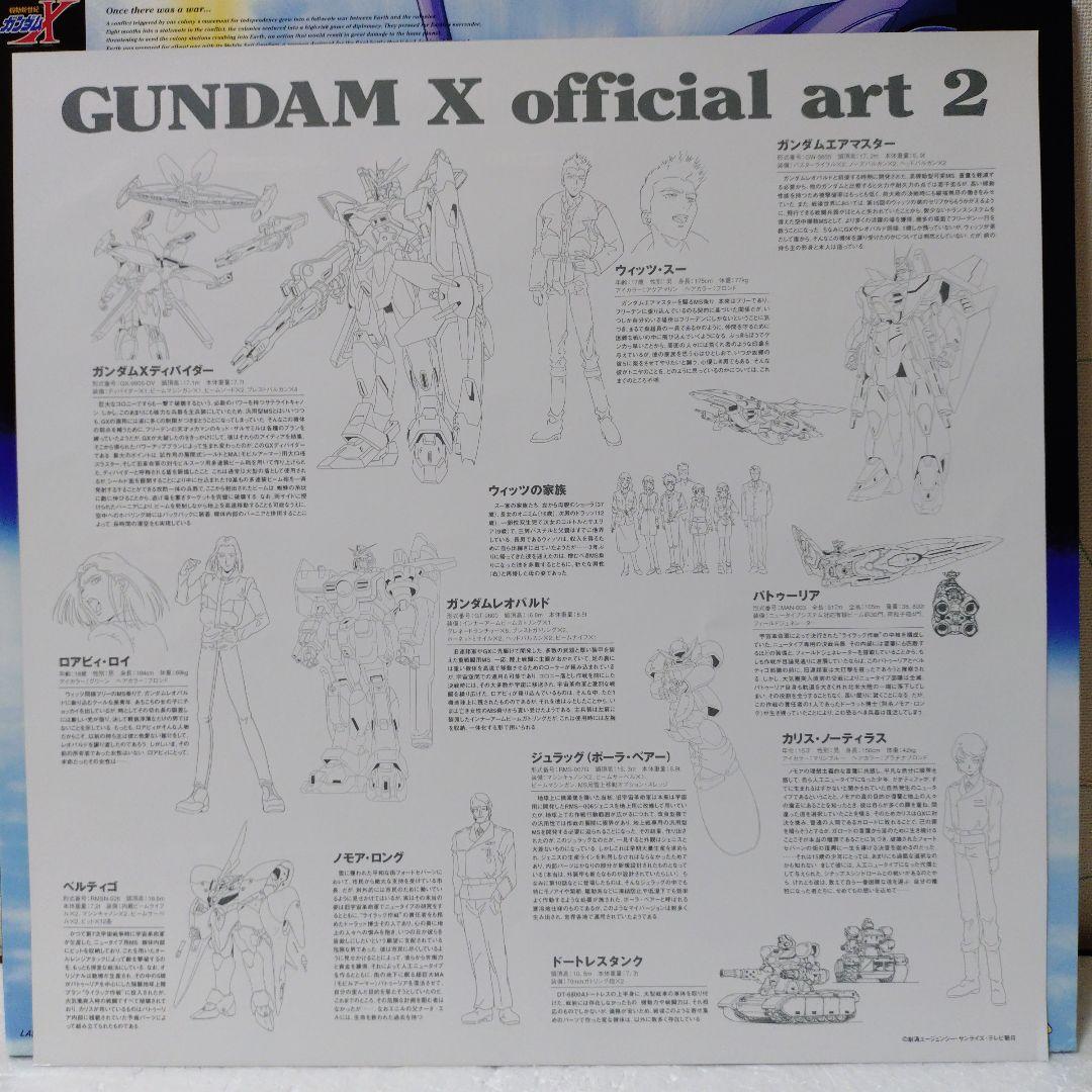 機動新世紀ガンダムX LD単品セル全5巻セット販売