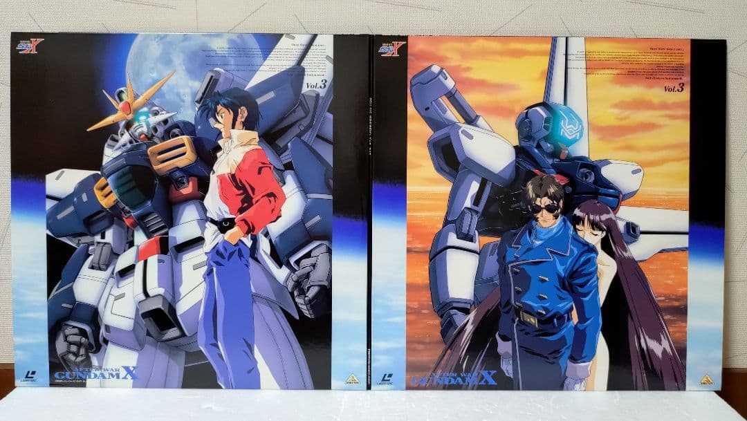 機動新世紀ガンダムX LD単品セル全5巻セット販売