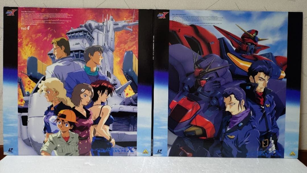 機動新世紀ガンダムX LD単品セル全5巻セット販売