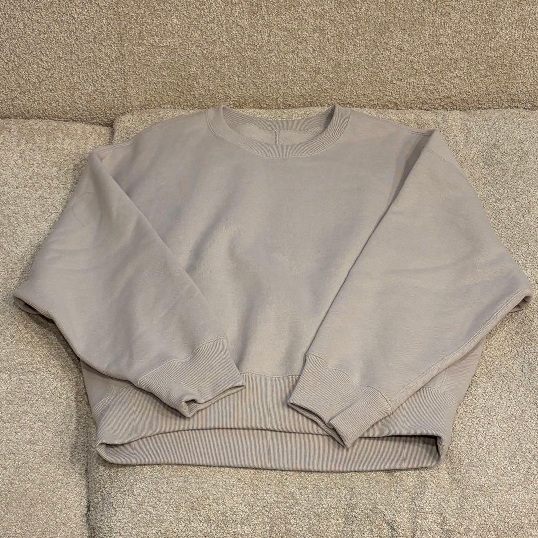 【新品・元値16500円】NOBLE ナッピングオーバーニュアンススウェット