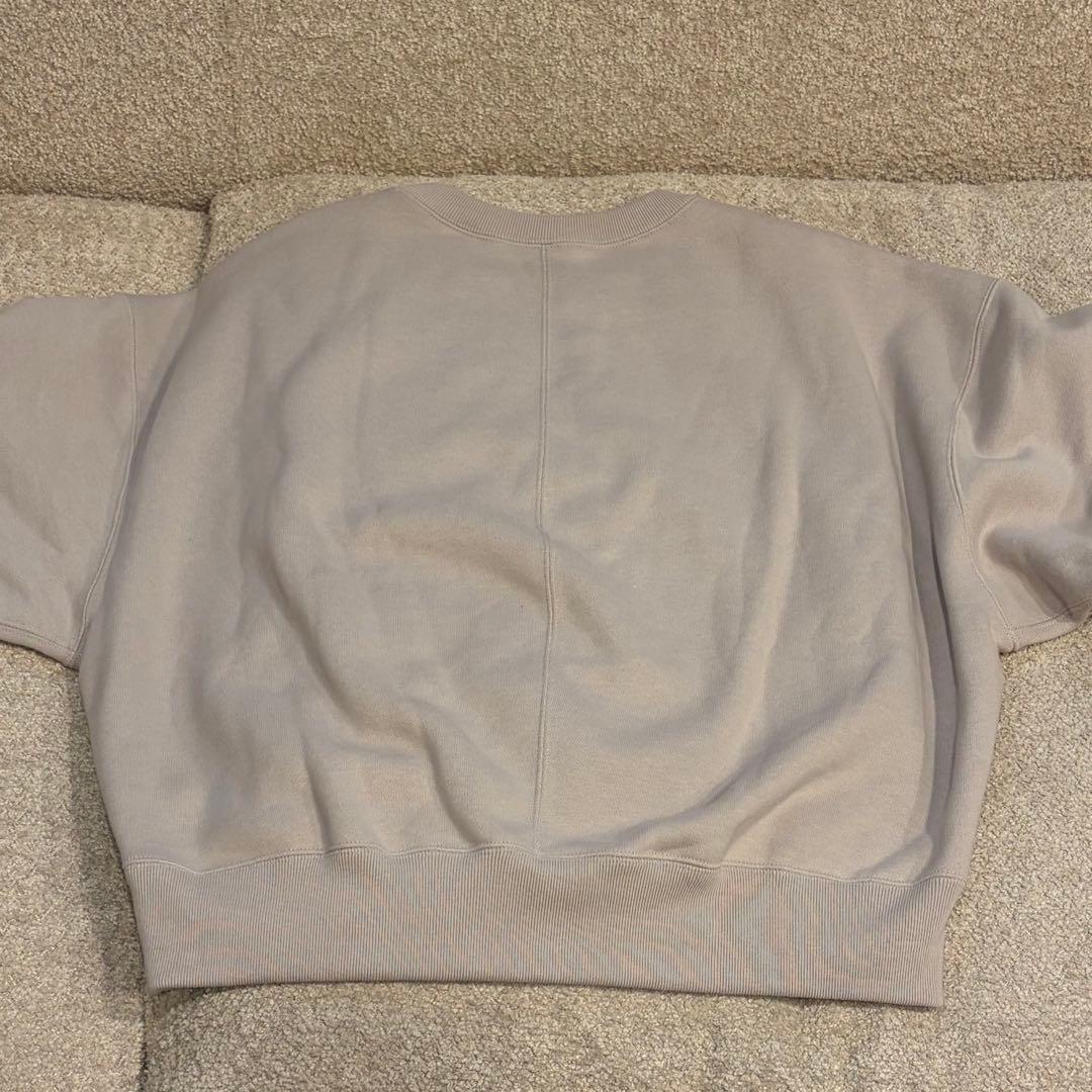 【新品・元値16500円】NOBLE ナッピングオーバーニュアンススウェット