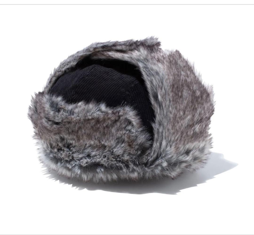 NEW ERA ロゴフライトキャップ トラッパー コーデュロイ