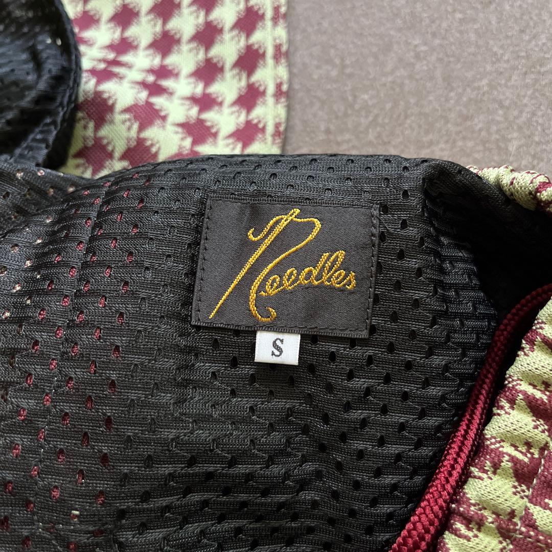 ニードルス　チェック柄トラックパンツ