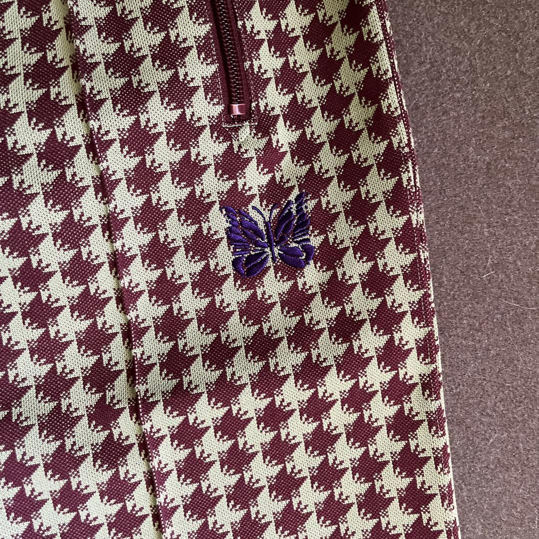 ニードルス　チェック柄トラックパンツ