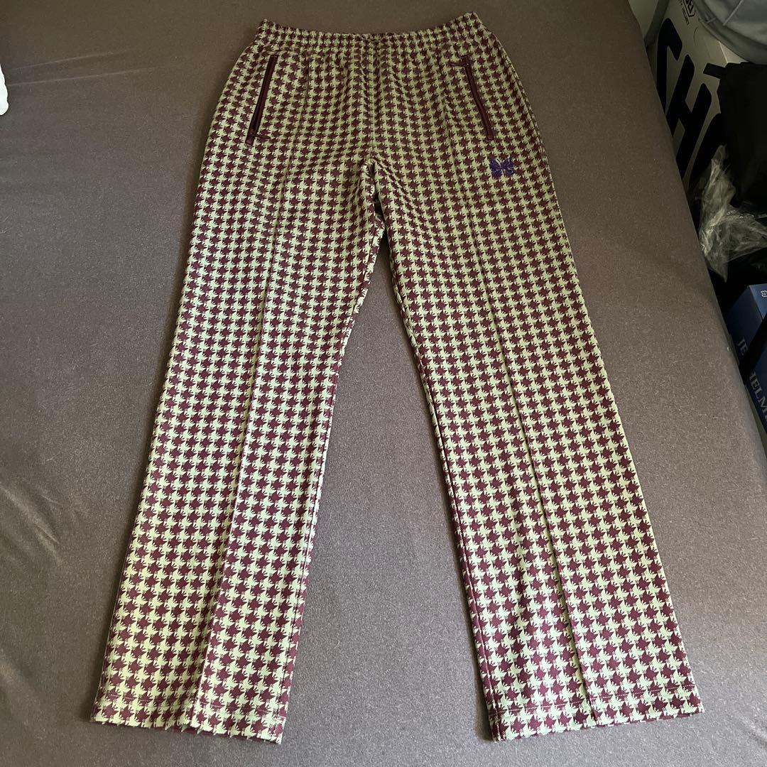 ニードルス　チェック柄トラックパンツ