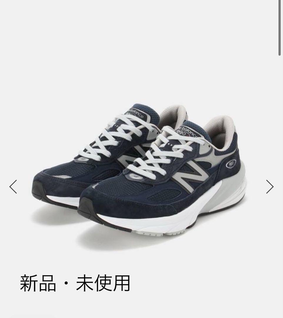 New Balance W990NV6 （27.5cm USA ネイビー）