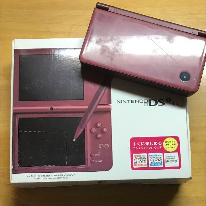 任天堂 DSiLL 赤ワイン色/カセット 【別売り可能】