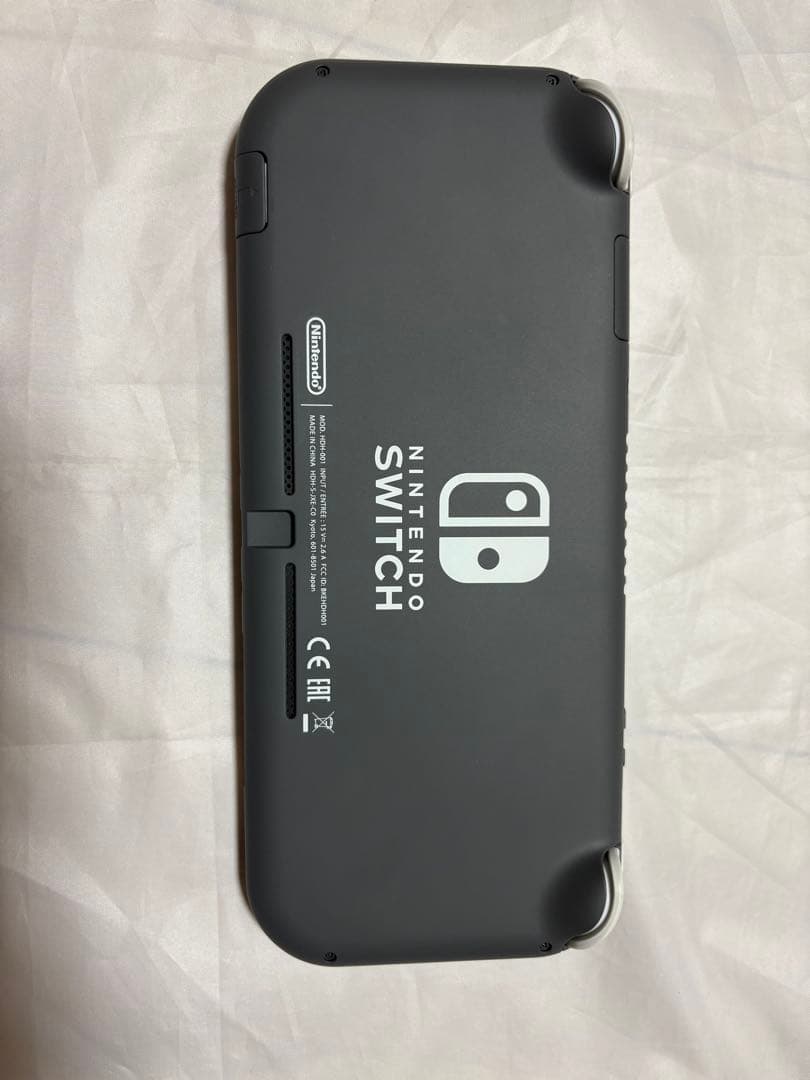 Nintendo Switch Lite グレー 本体　動作確認済み　箱あり