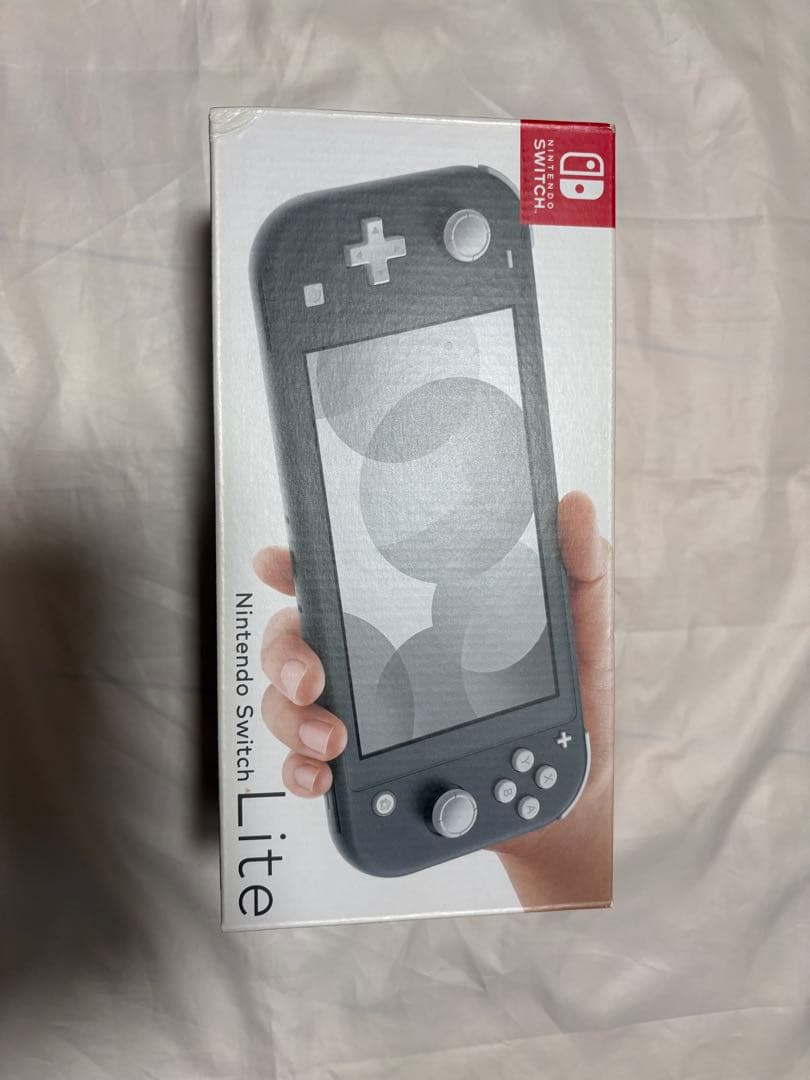 Nintendo Switch Lite グレー 本体　動作確認済み　箱あり