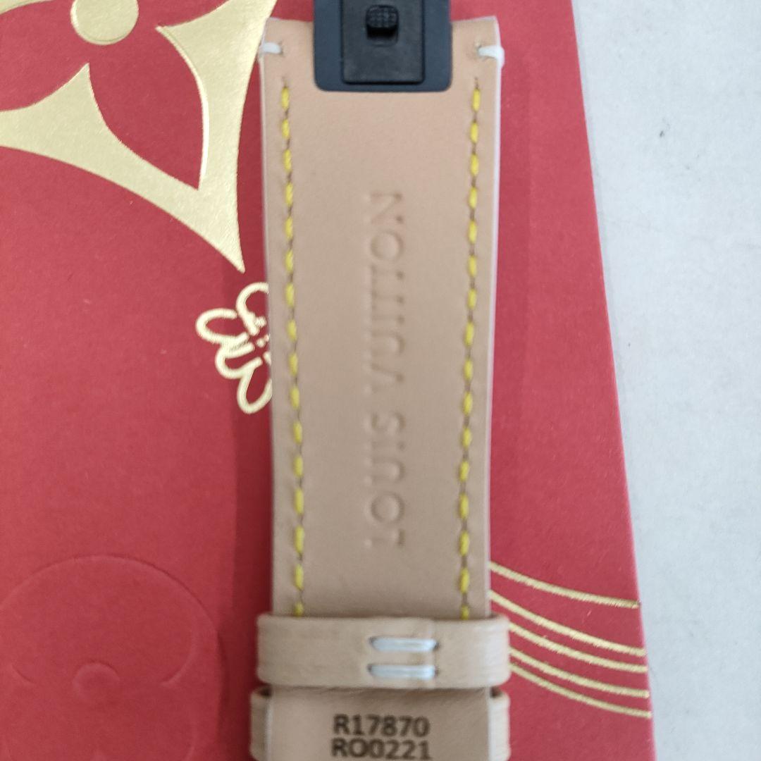 未使用Louis VuittonタンブールL用 レザーベルト モノグラム