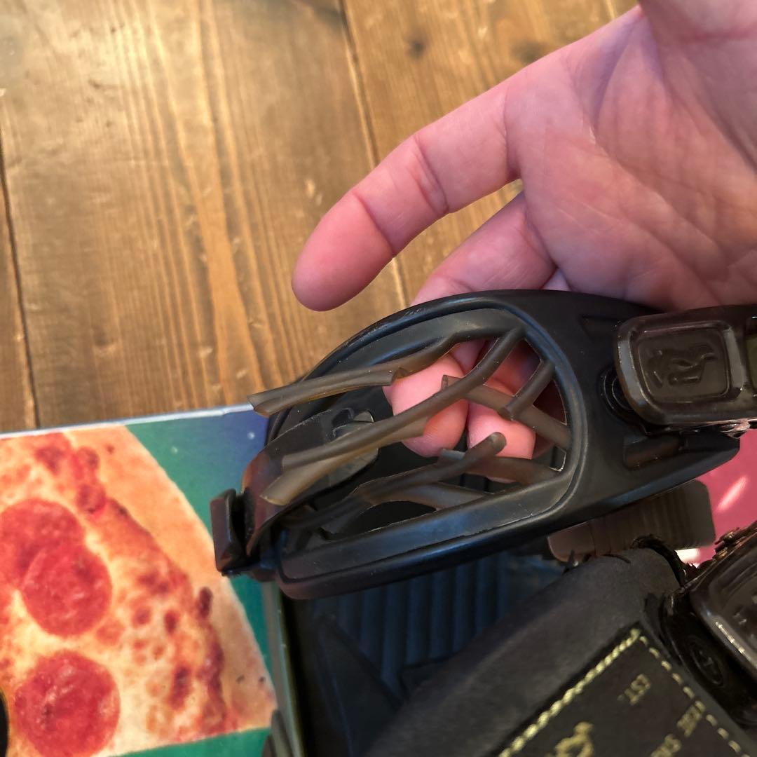 スノーボード120センチ、ビンディング　2点セットWAXがけ&軽くエッジ研磨済み